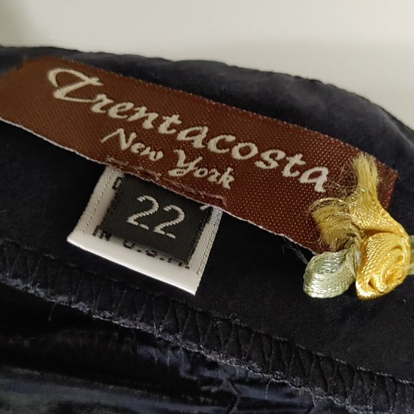 Trentacosta Slip dress, midnight blue, plus size - Picture 6 of 7